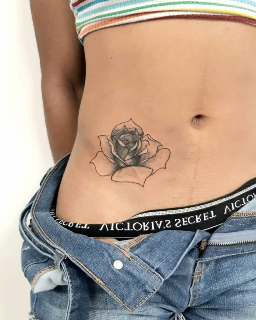 Aggregate more than 73 flower stomach tattoos best  thtantai2